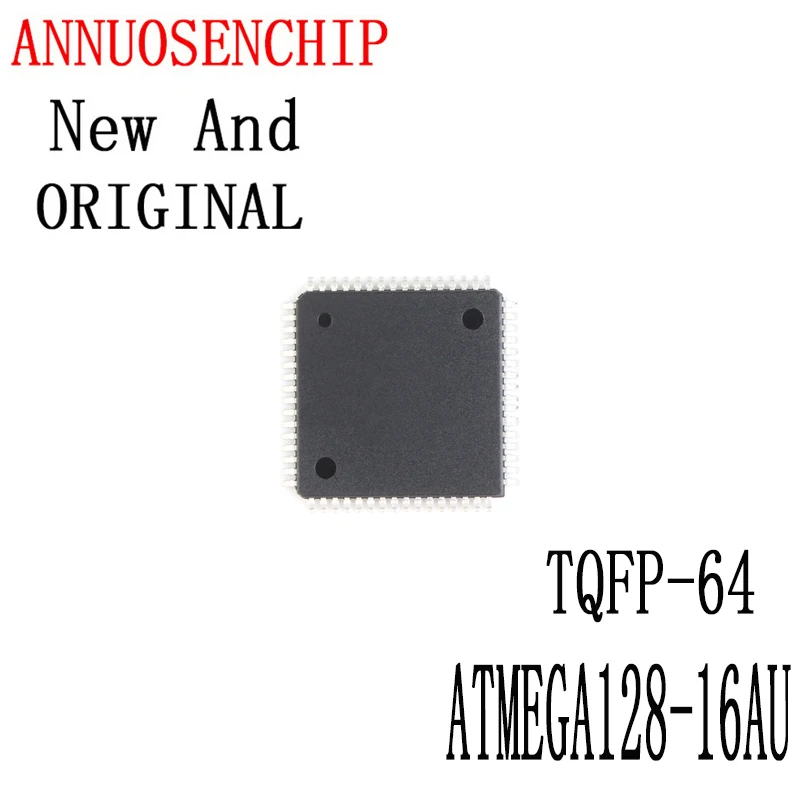 1 шт. новый и оригинальный TQFP-64 ATMEGA128-16AU