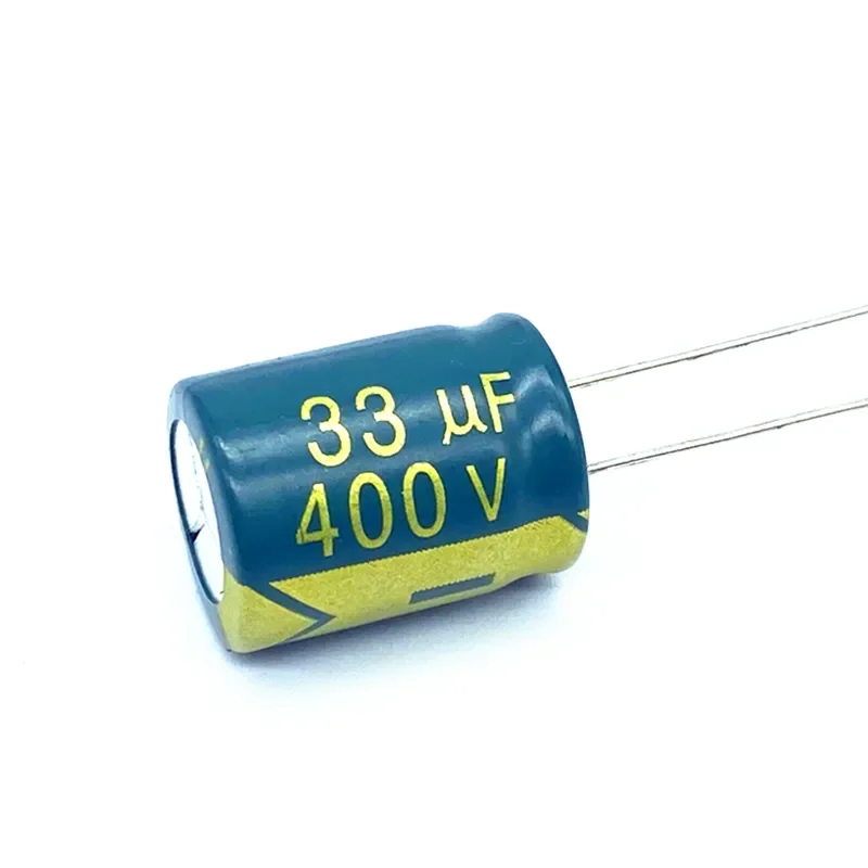 10 шт./лот 33 МКФ высокочастотный низкоомный 400V 33UF алюминиевый электролитический конденсатор размером 13*17 400V33UF 20%
