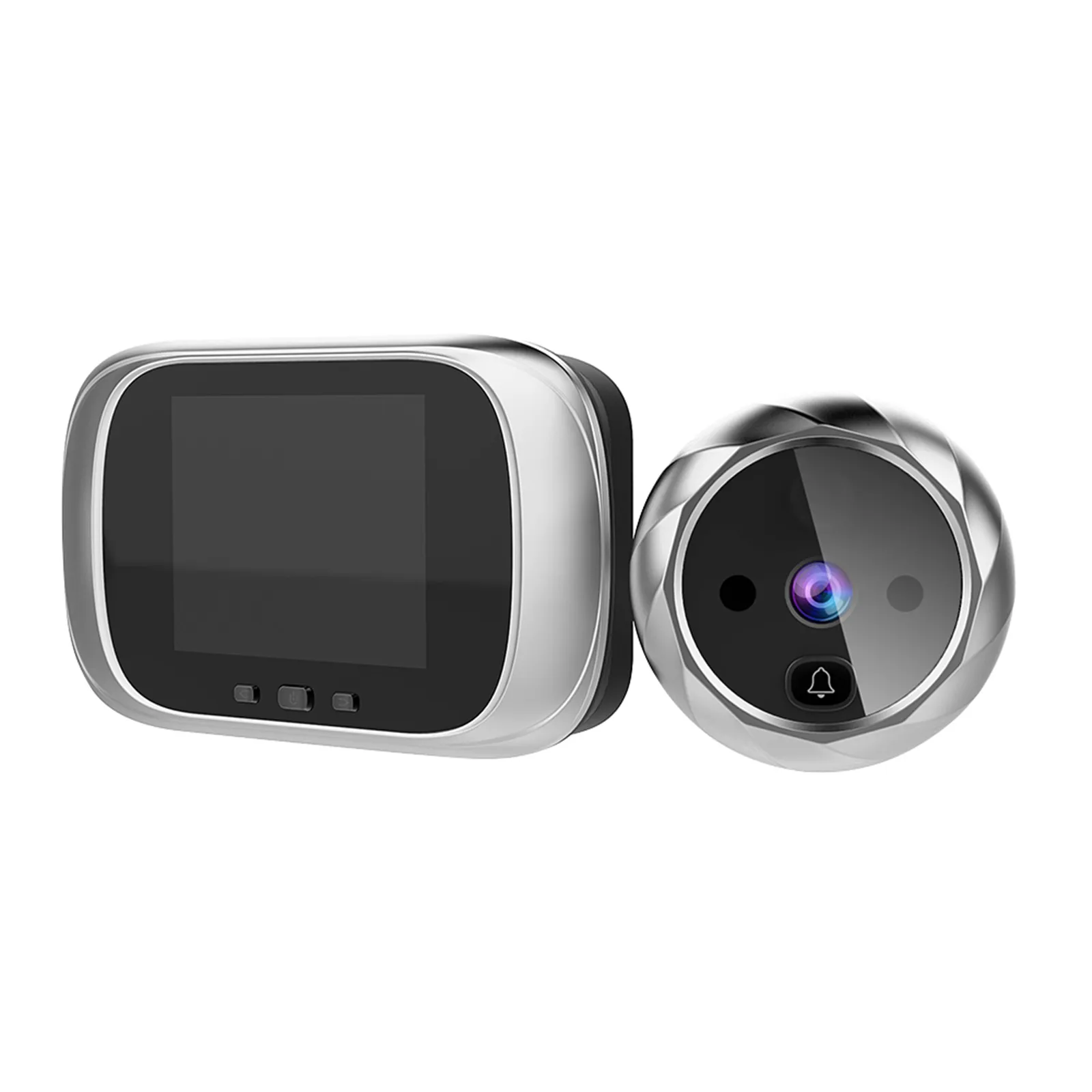 2,8-дюймовый цветной ЖК-экран, цифровой дверной звонок, электронный дверной глазок, Дверная камера, дверной звонок для домашней безопасности