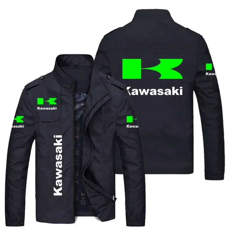 2023 Весенне-осенняя тонкая новейшая куртка, верхняя одежда, повседневная тонкая модная бейсбольная форма, спортивная куртка Kawasaki на молнии