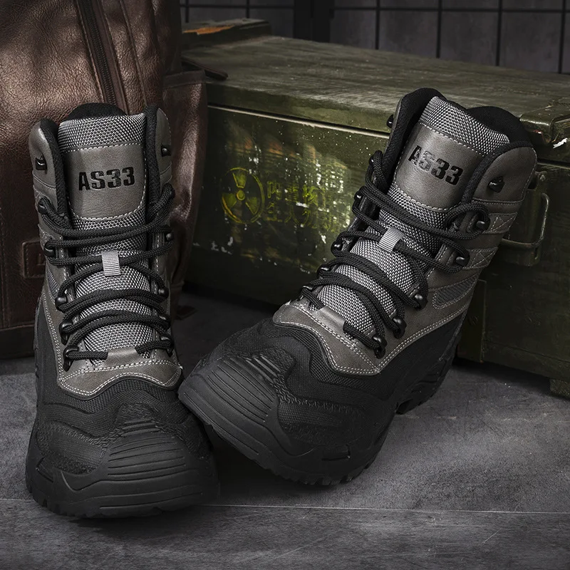 2024 Армейские Тактические Ботинки Мужские Военные Тренировочные Ботинки Для Скалолазания На Открытом воздухе Походная Обувь Мужская Рабочая Защитная Обувь Для Пустыни Новая