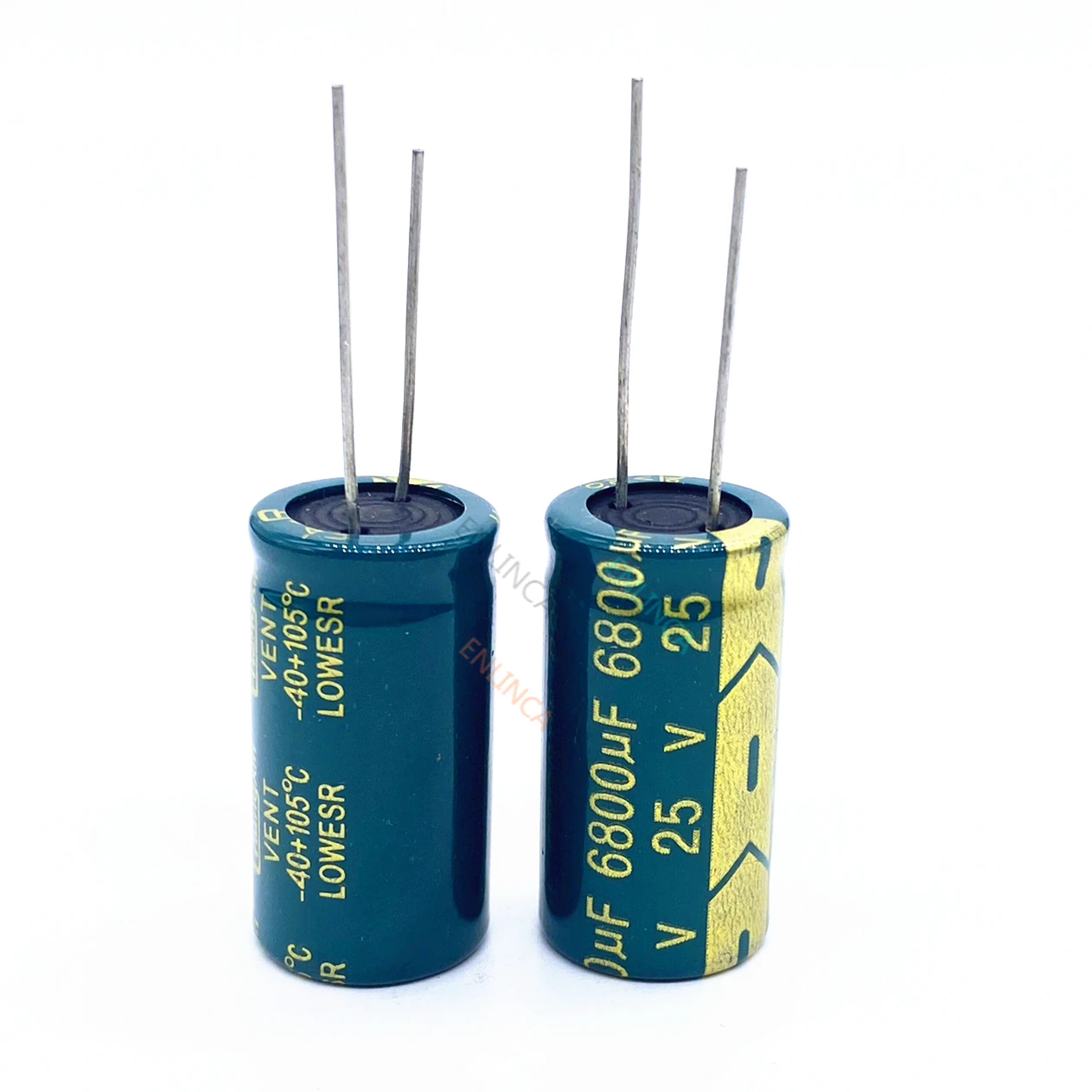 2ШТ Электролитический конденсатор 25 В 6800 МКФ 16 * 30 алюминиевых электролитических конденсаторов