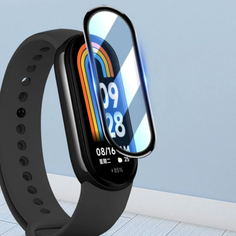 3D Изогнутый Край Мягкой Защитной Пленки Smartband Cover Для Xiaomi Mi Band 8/7 Pro/6/5 Smart Miband Wristband 7pro Защита Экрана Изображение 0 