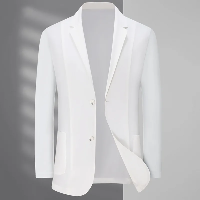 6216-2023 новая корейская модная профессиональная куртка для бизнеса и отдыха, мужской легкий роскошный костюм в стиле Yinglun
