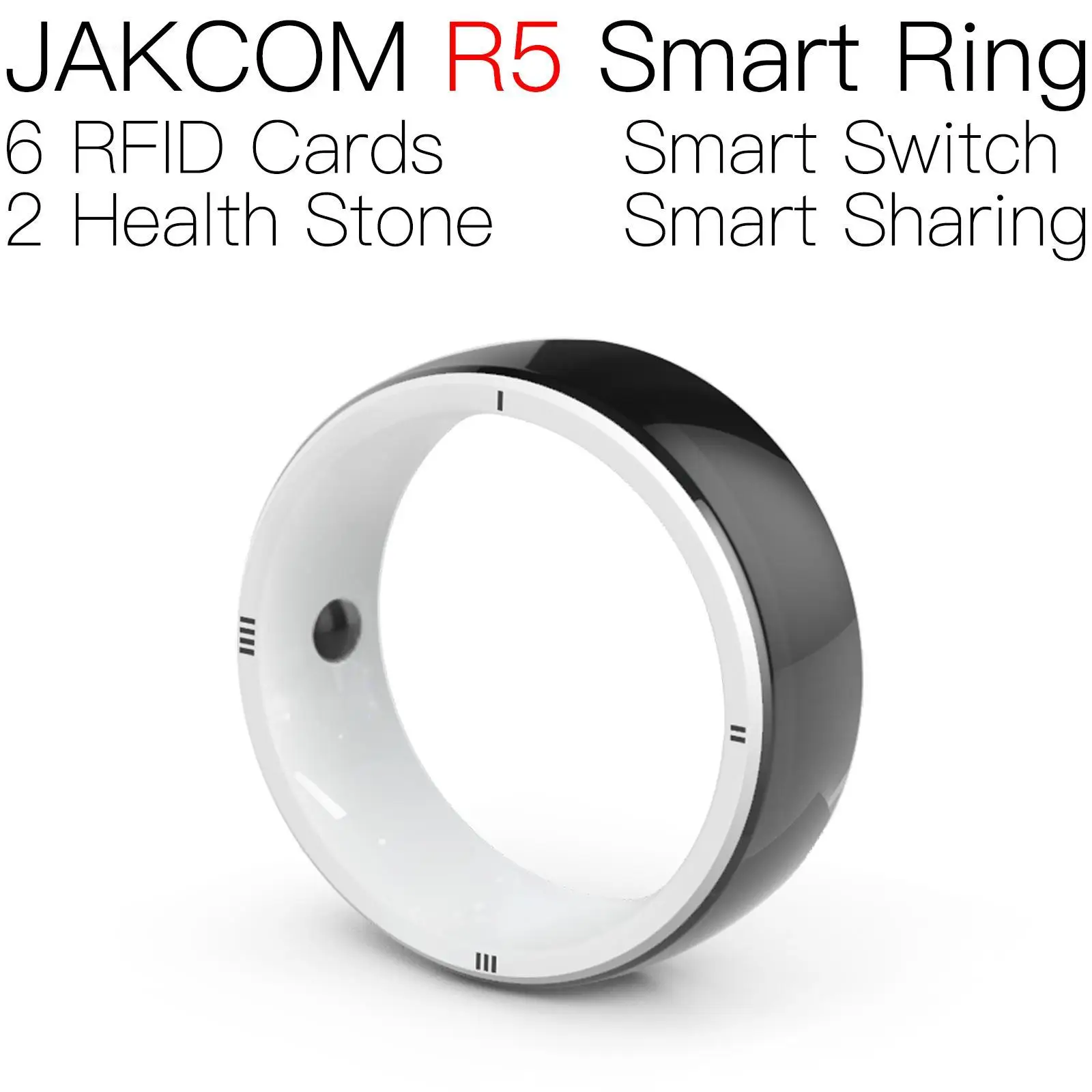 JAKCOM R5 Smart Ring для мужчин и женщин oxiometer band 8 magic camera watch с дистанционным управлением 433 МГц zigbee2mqtt примечание