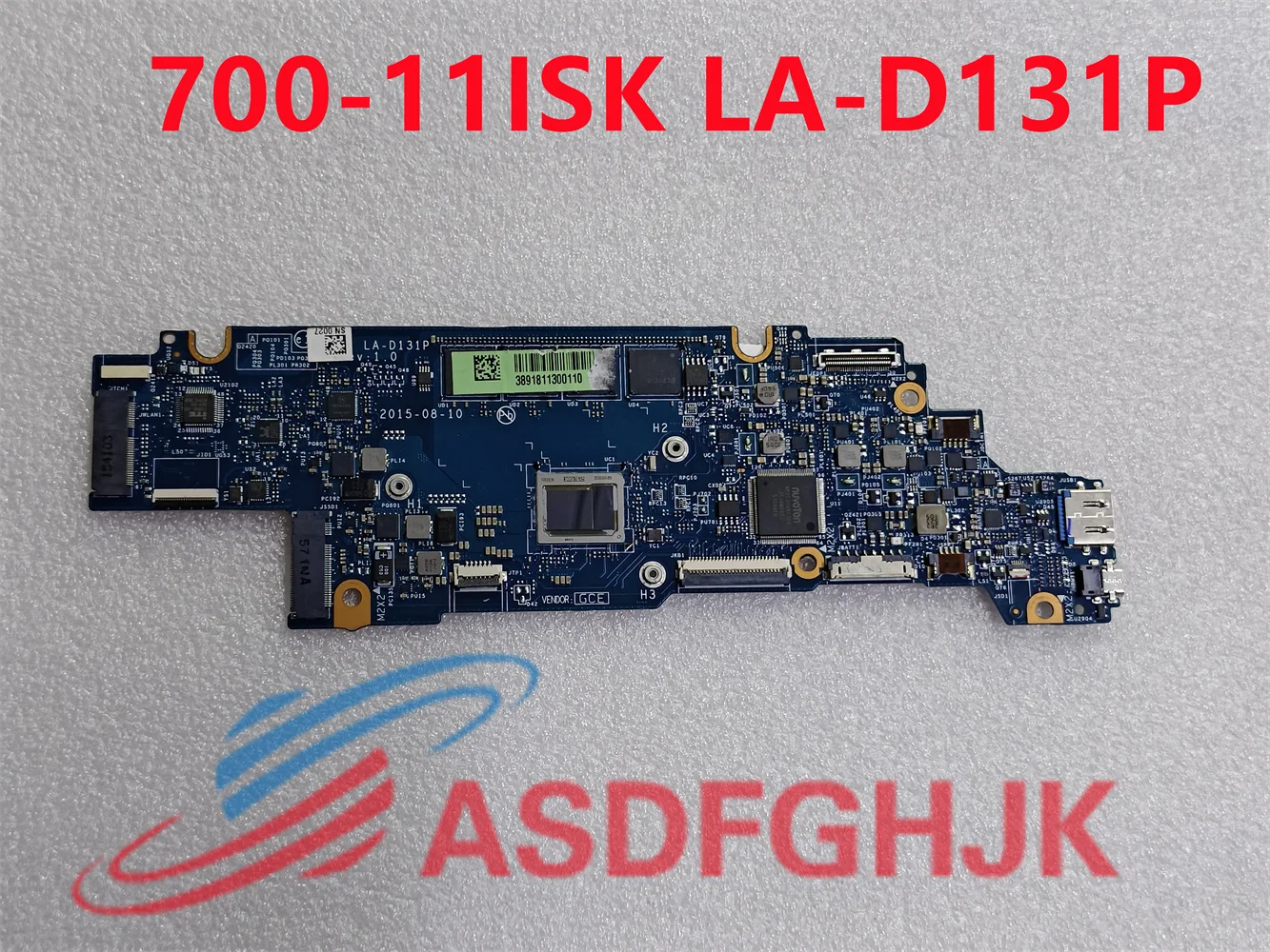 LA-D131P Для ноутбука Lenovo YOGA-700-11ISK Материнская плата M3-6Y30 Процессор 8 ГБ оперативной памяти 5B20K57020