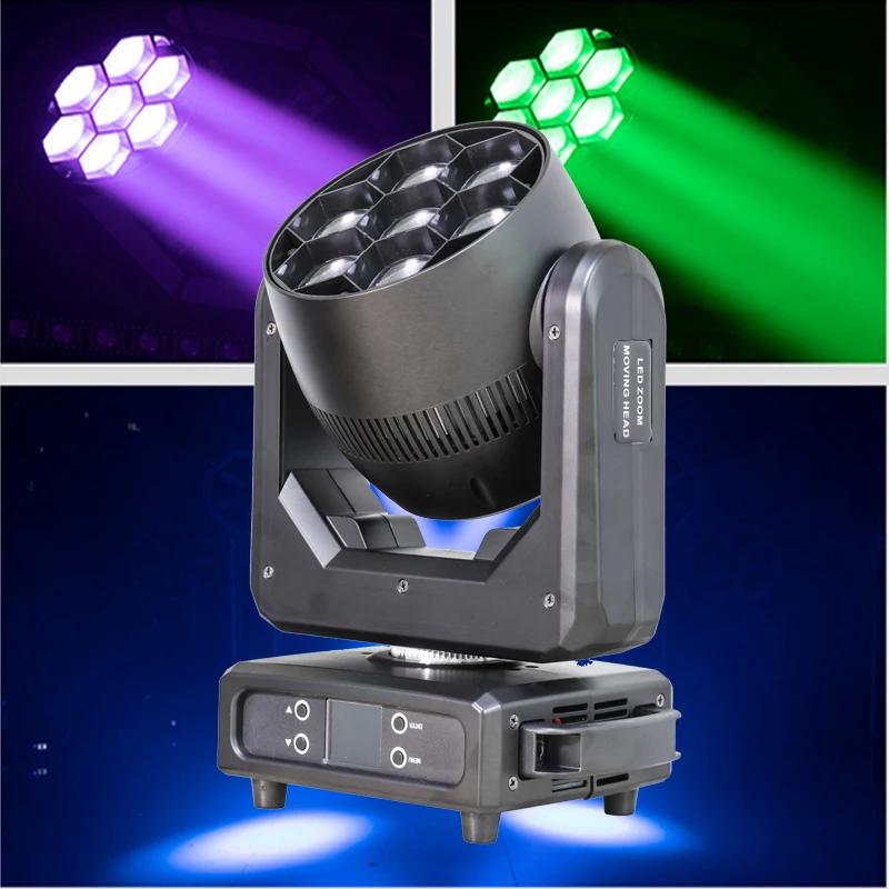 Sailwin Stage Light 7x40W RGBW LED moving head light Zoom moving head новый светильник для мытья движущейся головы для Event Club