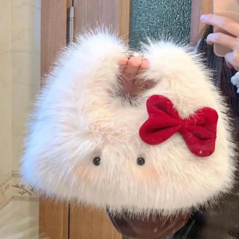 Sanrio Аниме Новый Рисунок Hello Kitty Осень Зима Милые Плюшевые сумки Новогодний Подарок Сумка Peluche 2023 Универсальная сумка через плечо для пригородных поездок
