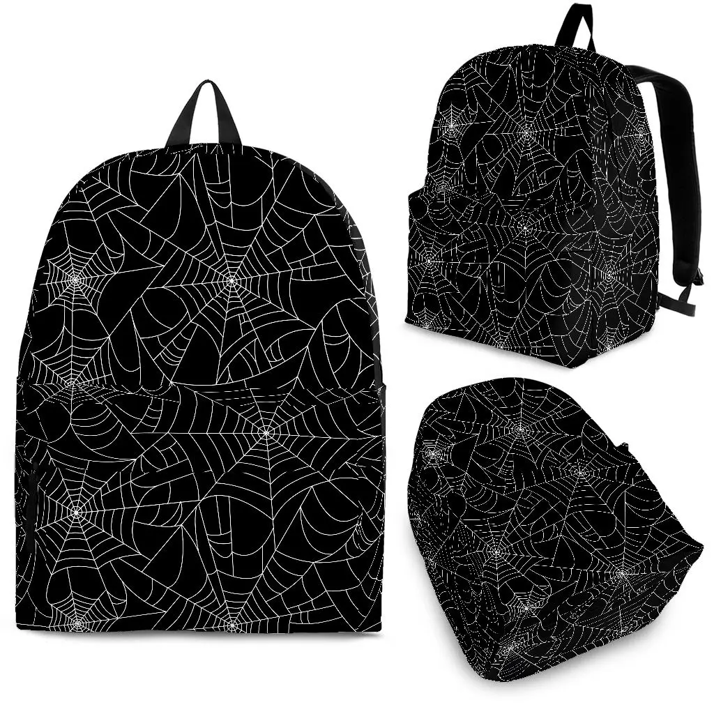 YIKELUO Cool Spider Web 3D Printing Студенческий Подарочный Рюкзак 