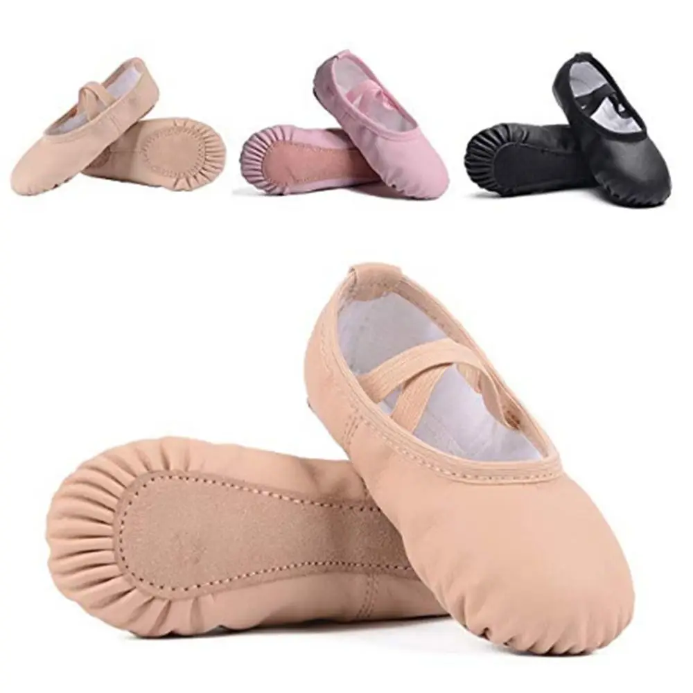 Балетные туфли для женщин, девочек, Женские балетные тапочки, Танцевальная обувь, парусиновые балетные туфли, обувь для йоги