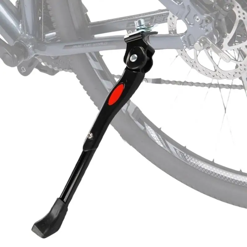 Велосипедная подставка для ног из алюминиевого сплава, Регулируемая стойка для парковки велосипедов, простая установка для аксессуаров для MTB / снежных велосипедов