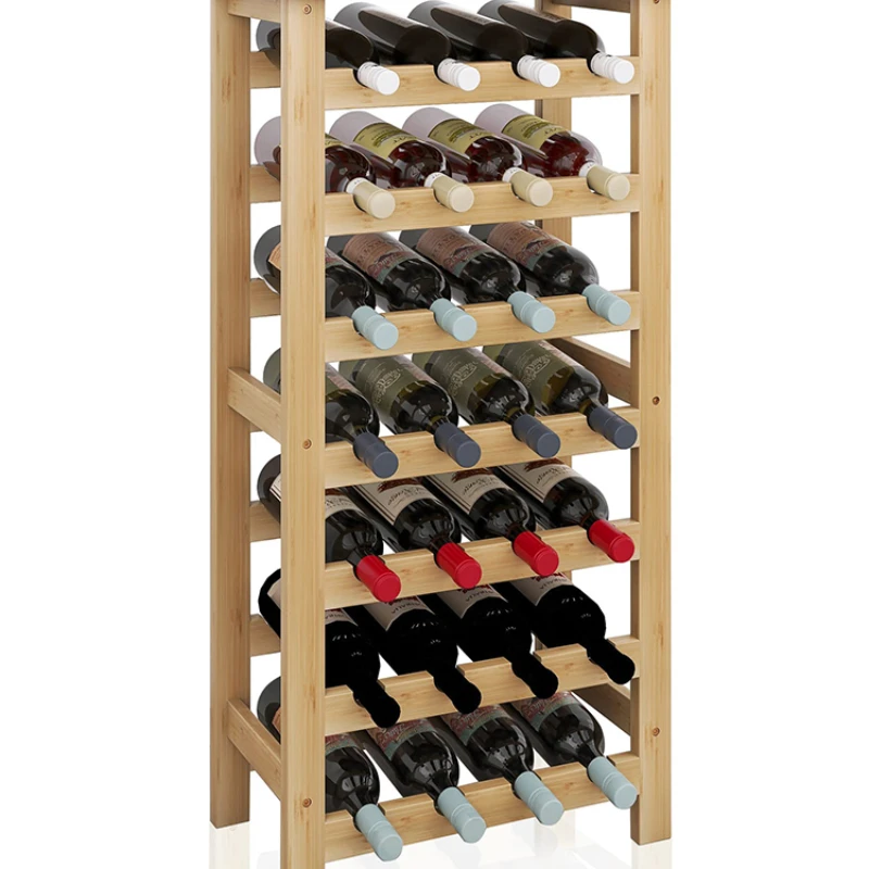 Вертикальные полки для красного вина, легкая роскошь, простой стиль, домашнее красное вино, коллекция вин Наньчжу