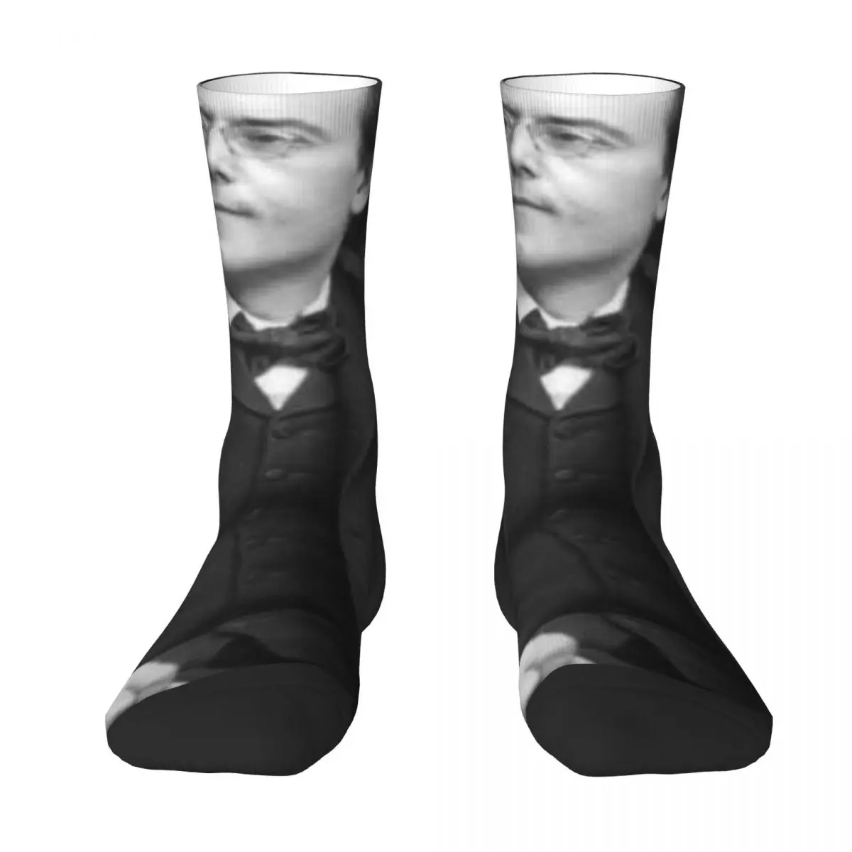 Густав Малер - Носки австрийского композитора Harajuku, впитывающие пот Чулки, всесезонные носки для мужчин и женщин, подарок на день рождения