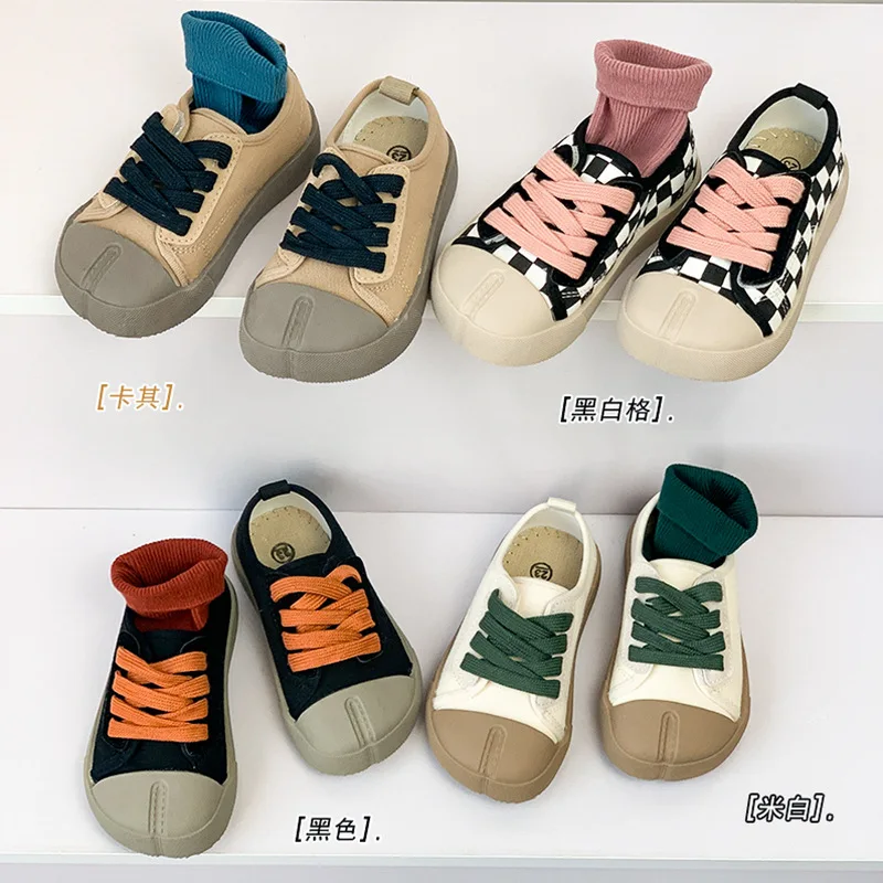Детская Повседневная обувь Tenis 2023, Весна / лето, Новая парусиновая обувь для девочек, Спортивная обувь для мальчиков, Детская обувь для прогулок, Модная дизайнерская детская обувь Изображение 2 