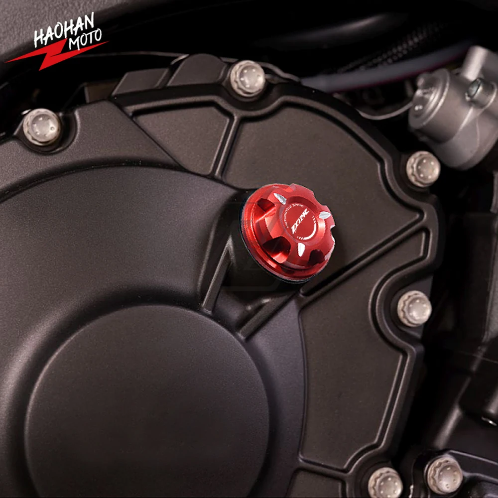 Для Kawasaki ZX12R ZX-12R Масляный колпачок двигателя мотоцикла, болт, винт, крышка заливной горловины Изображение 0 