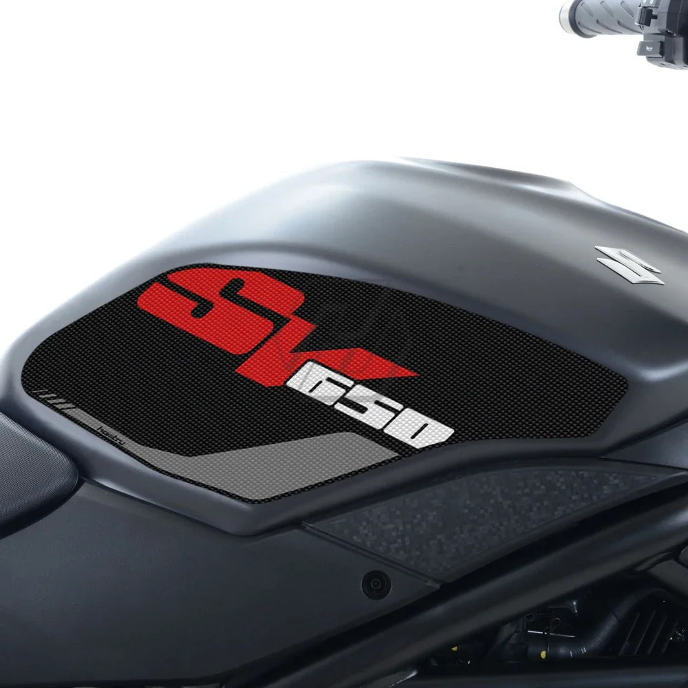 Для SUZUKI SV650 SV 650 ABS 2017-2022 Наклейка на боковой бак мотоцикла, накладка для защиты колена, противоскользящая рукоятка