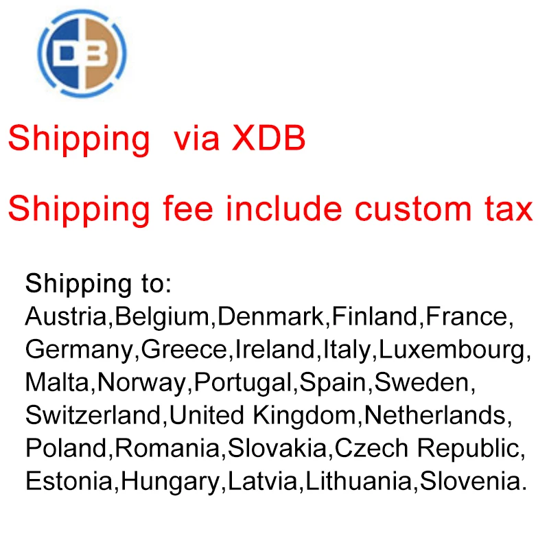 Дополнительная плата за доставку XDB RPX