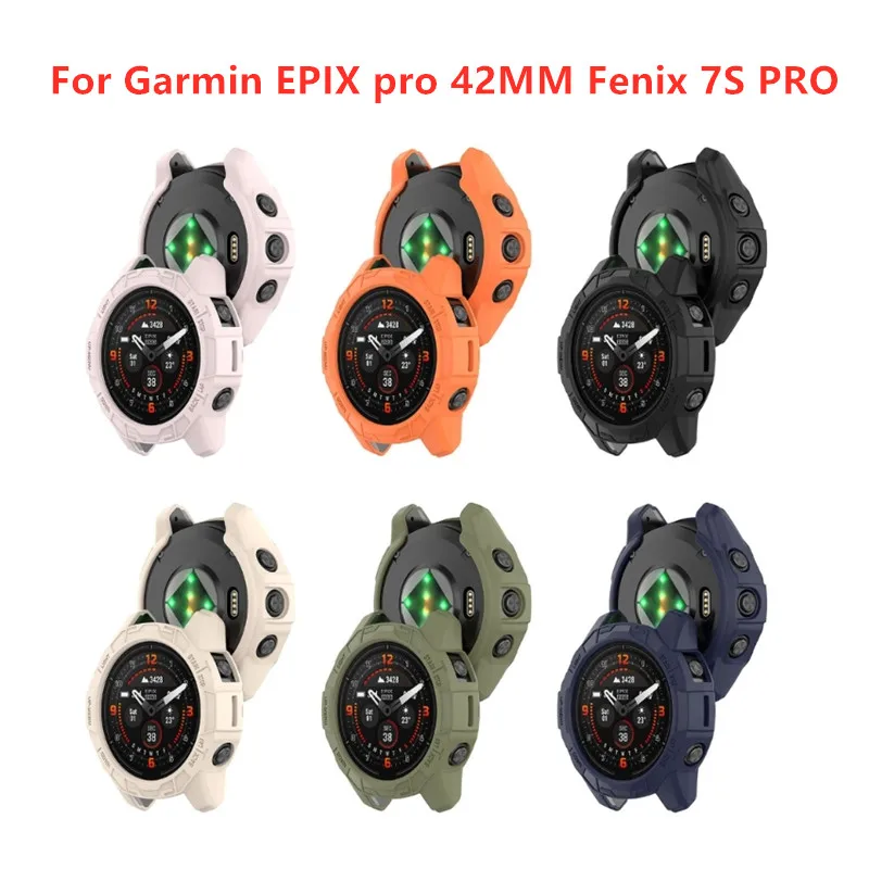 Защитный чехол для экрана Garmin EPIX pro 42 ММ Fenix 7S PRO Smart Watch Защитный Чехол Для Бампера Защитная Рамка