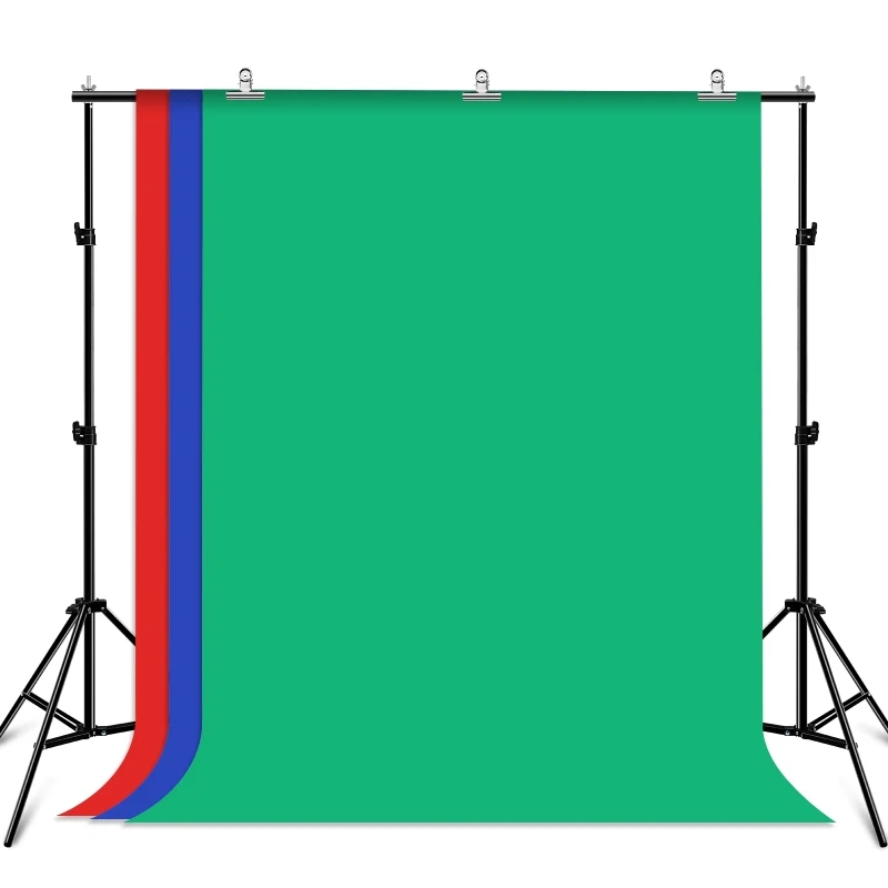 Комплект кронштейнов для фона для фотостудии PULUZ 2x2 м с 3-мя фонами