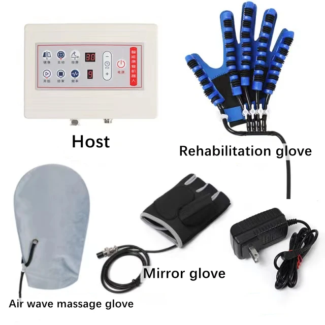 Модернизированные перчатки робота-реабилитанта при инсульте Гемиплегии, Инфаркте головного мозга, тренажере для пальцев, для восстановления пальцев