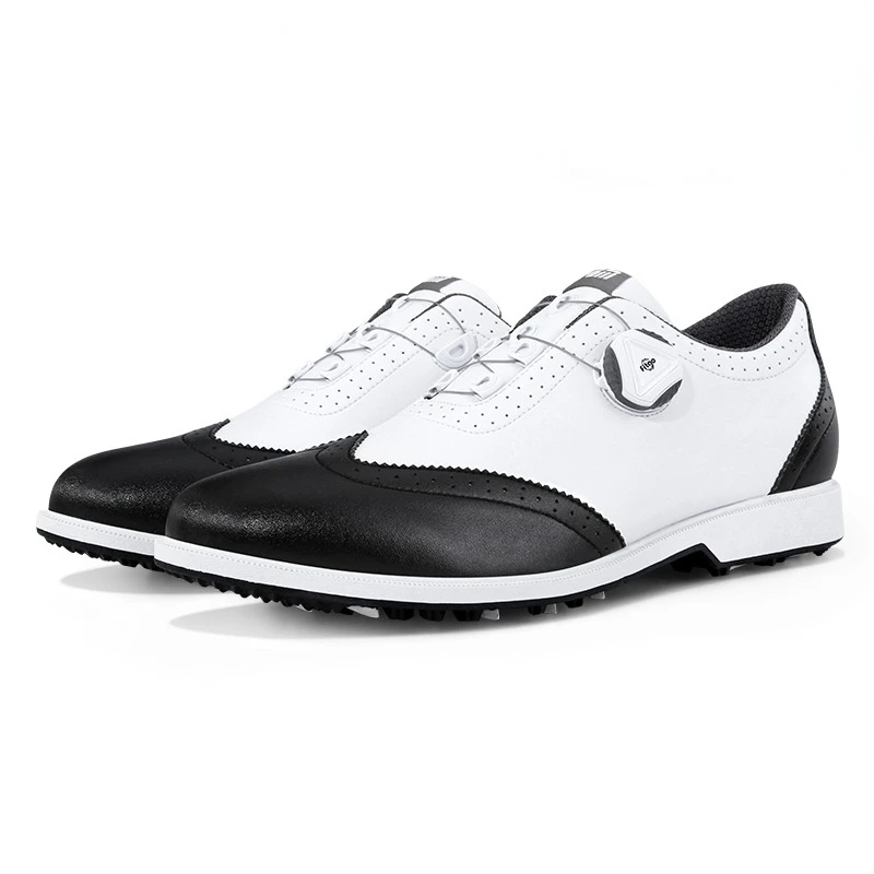 Мужская обувь для гольфа PGM, шнурки с ручкой, противоскользящие, водонепроницаемые, мужская спортивная обувь, кроссовки XZ206