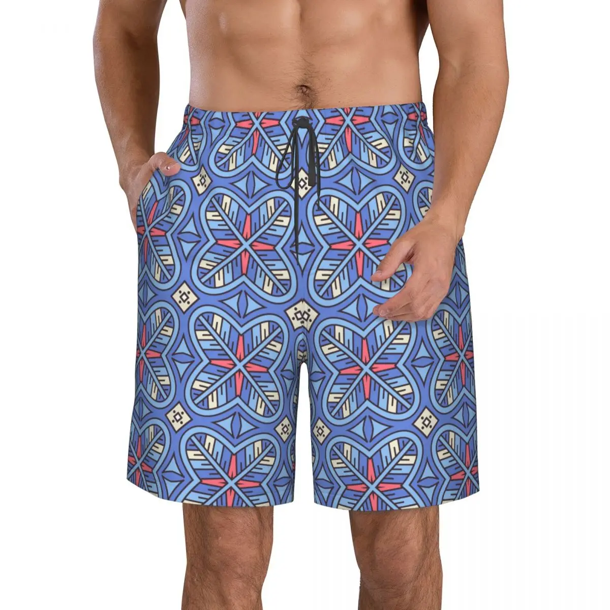 Мужские быстросохнущие плавки для летних пляжных шорт, брюки, пляжные шорты 526691504 B600