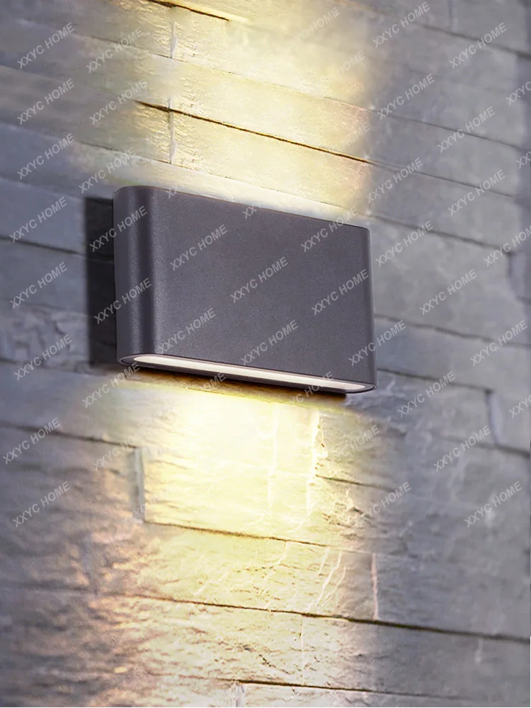 Наружный светильник для лестничного прохода Водонепроницаемый настенный светильник для внутреннего двора Настенный светильник для балкона