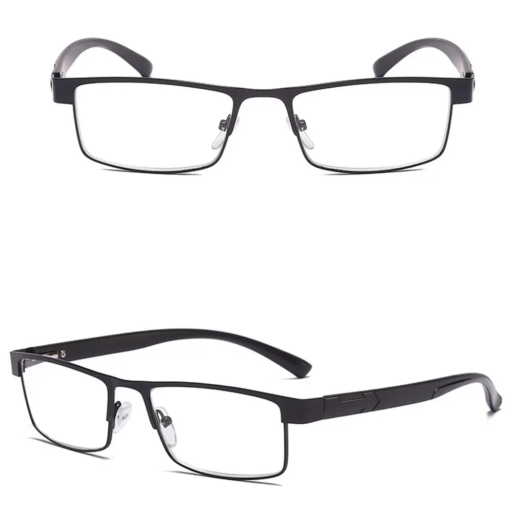 Офисные Простые винтажные Деловые очки для чтения, Ультралегкие очки для защиты глаз, Оптическая оправа Изображение 2 