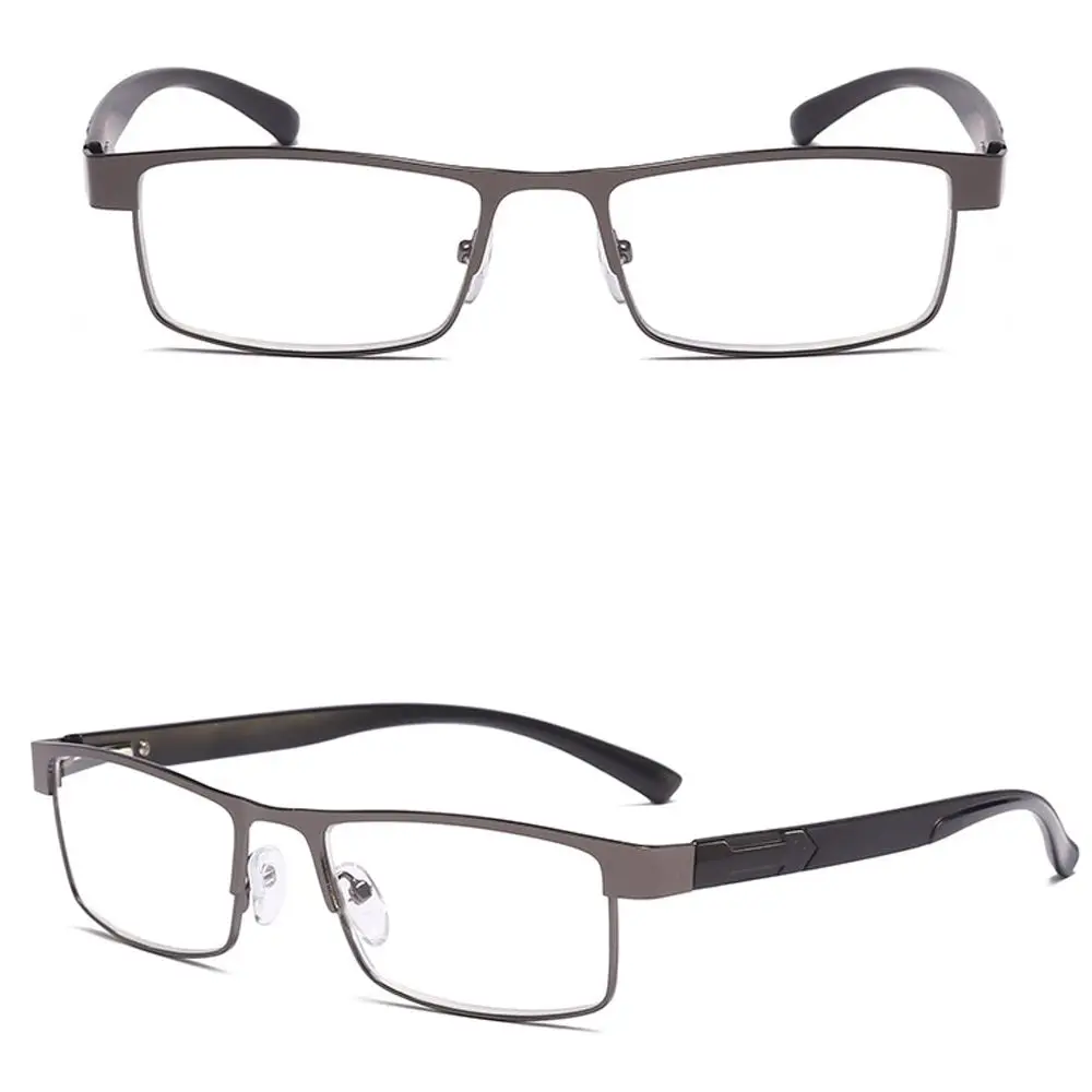 Офисные Простые винтажные Деловые очки для чтения, Ультралегкие очки для защиты глаз, Оптическая оправа Изображение 3 