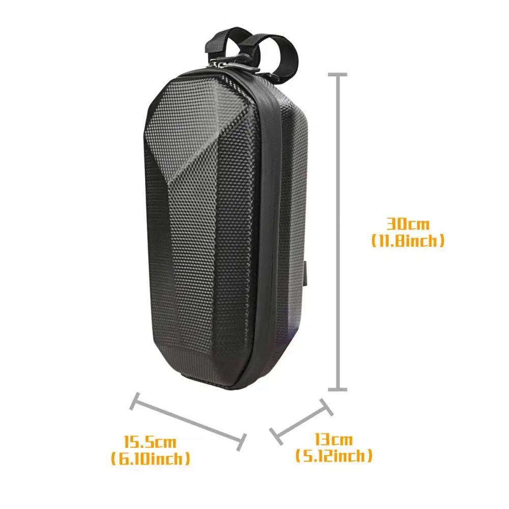 Передняя сумка для электрического скутера для M365/Kugoo, водонепроницаемые сумки из EVA с жестким корпусом, подвесная сумка для хранения скутера Изображение 4 