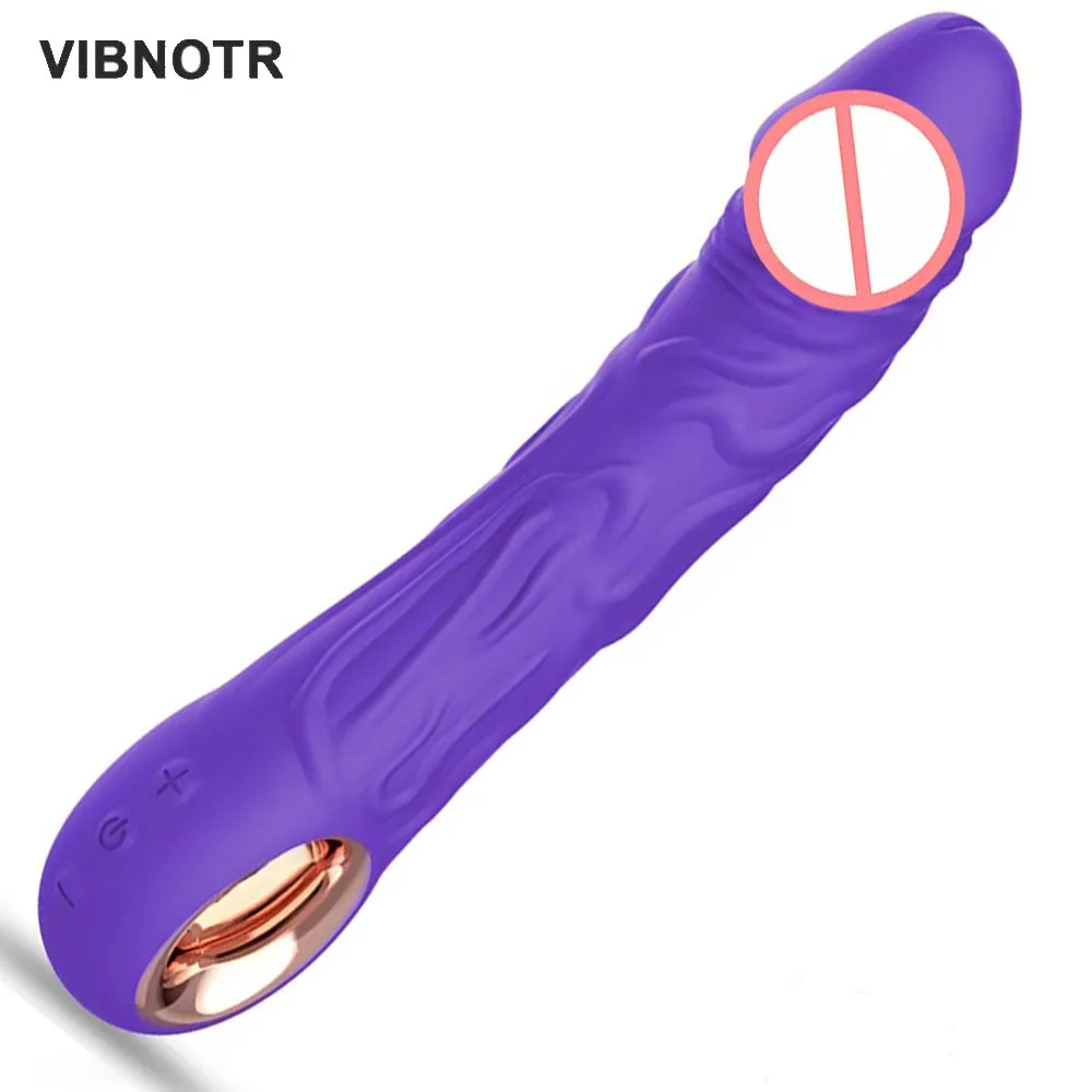 Реалистичный фаллоимитатор-вибратор для женщин, стимулятор точки G для влагалища, клитора, Мягкий силикон, секс-игрушка с мощной вибрацией, женский мастурбатор Изображение 0 