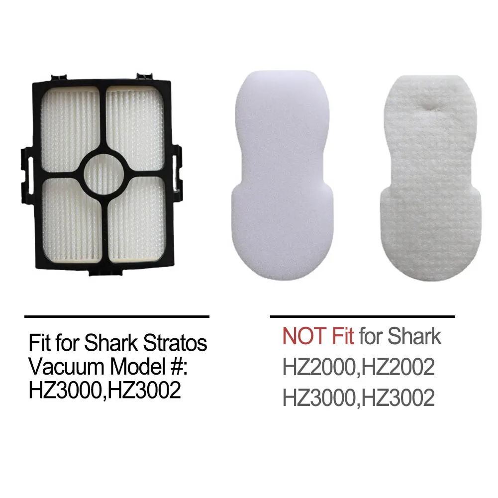 Следите за тем, чтобы пылесос For Shark работал наилучшим образом, замените комплект фильтров для HZ3000 HZ3002 на XFFKHZ3000 XHFHZ3000